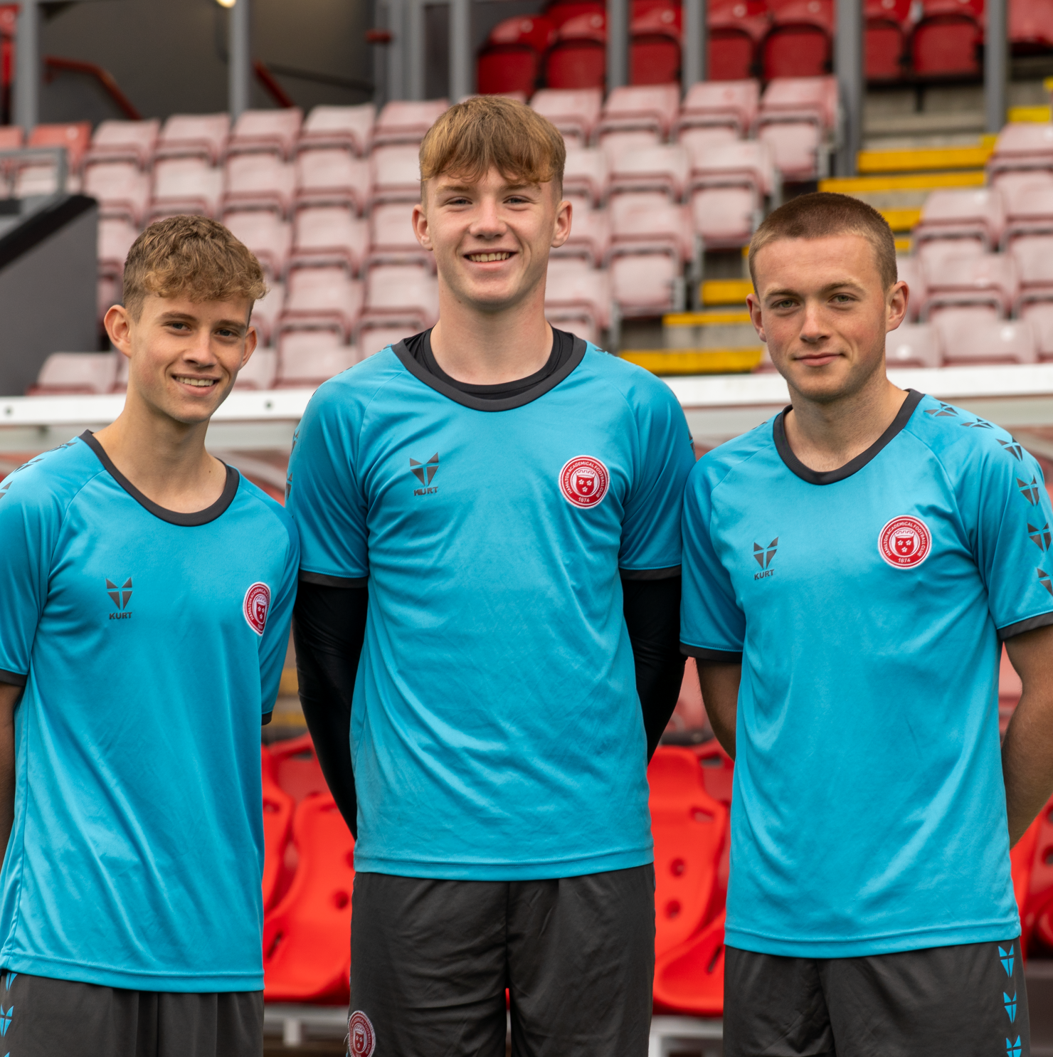 First Professional Contracts for Accies Academy Players.