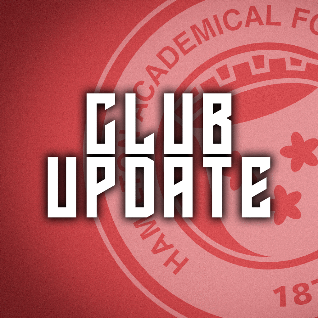 Club Update | 01/12/25